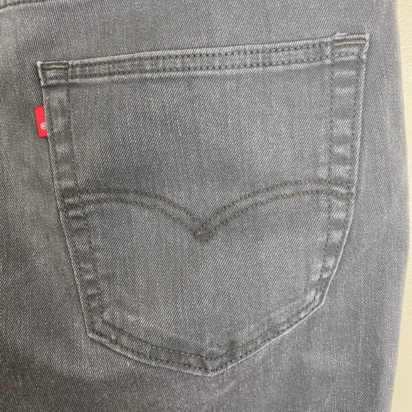 LEVI STRAUSS & CO. 541 MENS GRAY JEANS ZIP CLOSURE 65% COTTON 38W, 34L - Picture 14 of 17